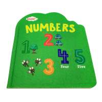 Cheap&High Quality Felt Cloth Book for Kids, Soft&Durable Fabric Educational Book for Baby to Learn Numbers