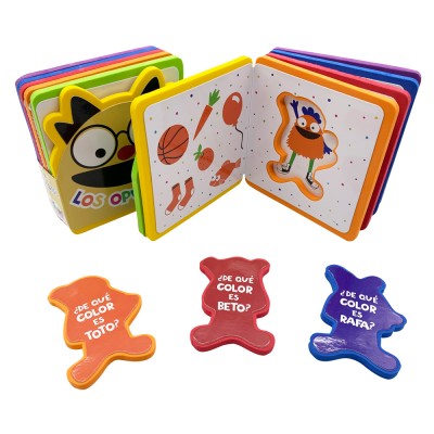 Mini EVA Foam Puzzle Book with Cute Designs, First Puzzles for Toddlers, Colorful& Interesting Educational Book, Soft Shaped