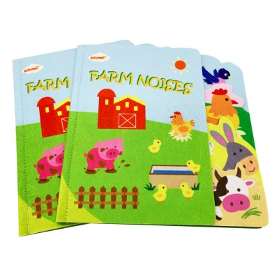 Cheap&High Quality Felt Cloth Book for Kids, Soft&Durable Fabric Educational Book for Baby to Know Farm Animals and Sounds,